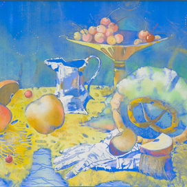 Натюрморт с вишней