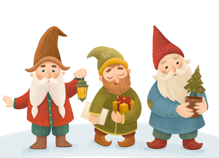 Рождественские Гномики