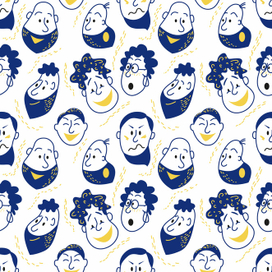 Funny faces pattern