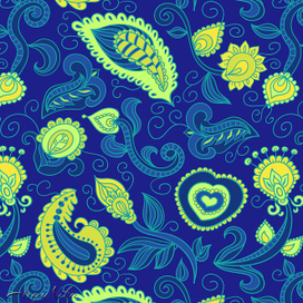 Индийский орнамент