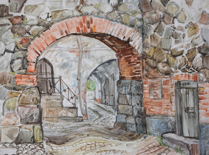 Выборг. В замке.