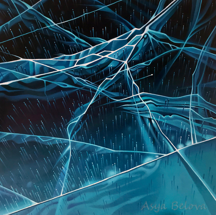 Байкал. Весна. Лёд тает