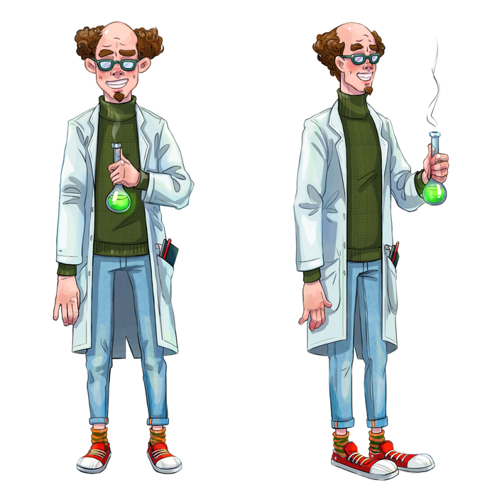 Забавный ученый