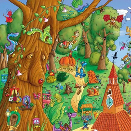 Сказочный город