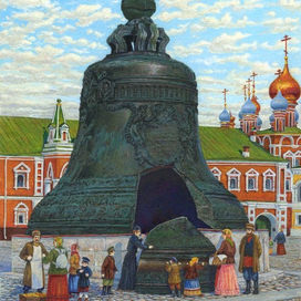 Иллюстрация к книге "Звон небесный радужный" 