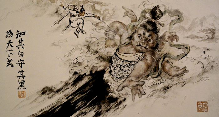 Иллюстрация к китайской сказке