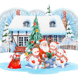 С Новым годом! Новогодние истории. Какая интересная книга!