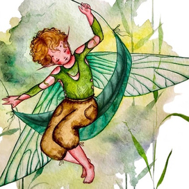 The Fairy of Young Herbs