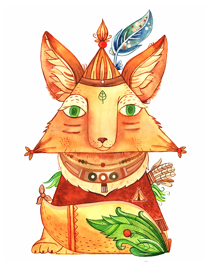 Лисенок Индеец