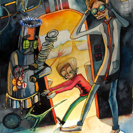 Алиса и шуша. Кир Булычёв, "Девочка, с которой ничего не случится" 