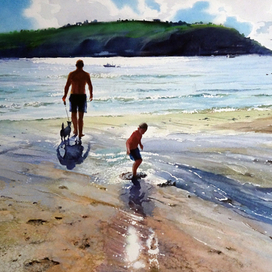 ,,Ура! Мы на пляже!,,