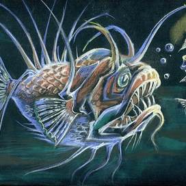 из серии "Чудище глубоководное"