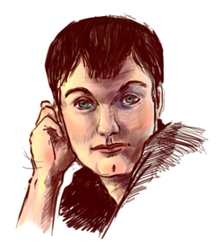 скетч по фотографии