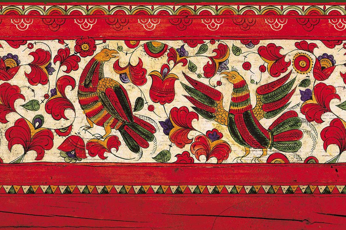 Пермогорский орнамент. Фрагмент