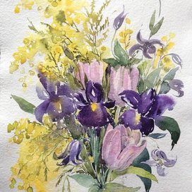 Весенний букет 