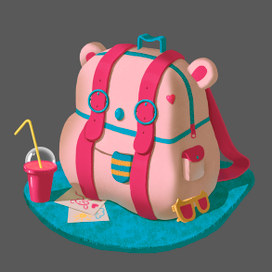 Рюкзак девочки-подростка