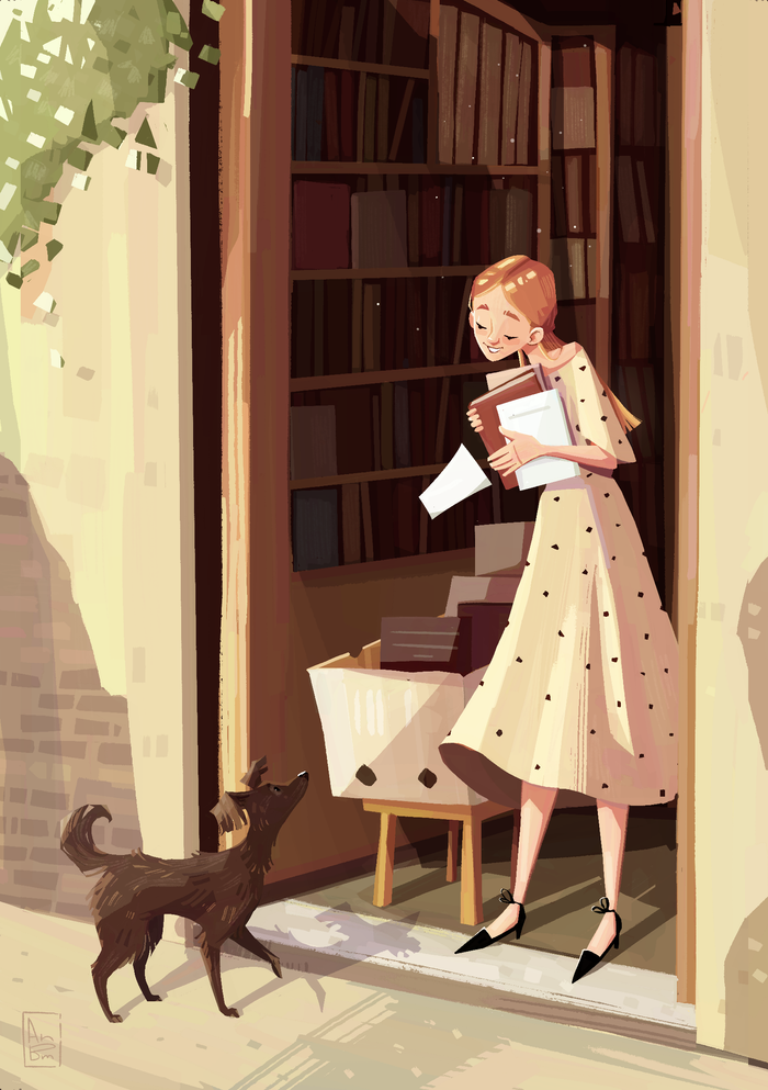 Встреча у магазина