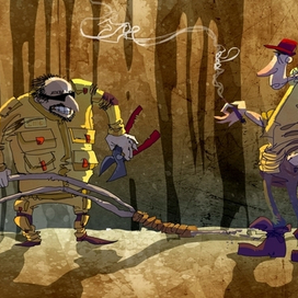 Щас будет ему, сука, интернет! 