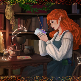 Осенняя иллюстрация🍁