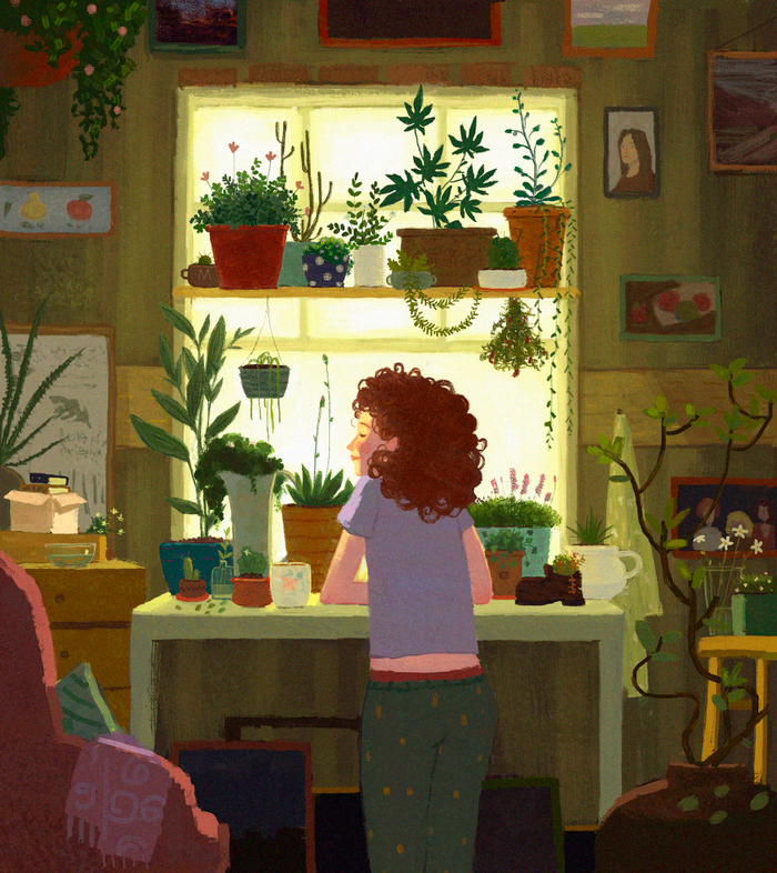 Цветочная комната