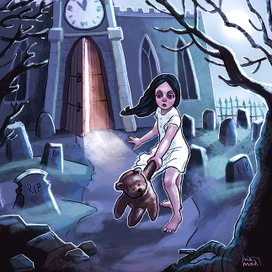 Иллюстрация "Ночное путешествие"