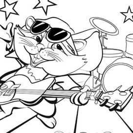 Рузик с гитарой