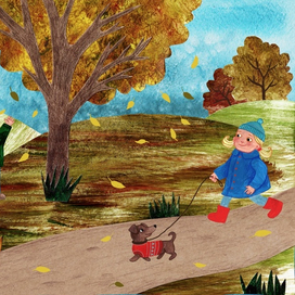 Иллюстрация в коллажной технике