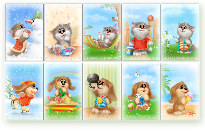 Ещё немного персонажей :)