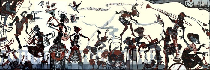 "Тонны Тонета!" Венская барахолка .Диптих.Правая часть.