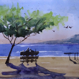 Летний пейзаж. копия.