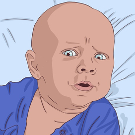 Прикольный малыш