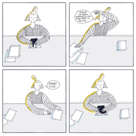 Комикс про жизнь иллюстратора