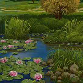 Лилии -/варианты/нижняя часть