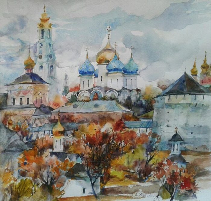 Лавра. Осень.