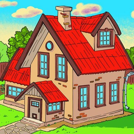 Фон для мультипликационной рекламы