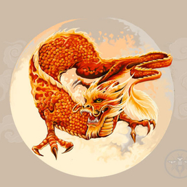 крупнозернистый дракон