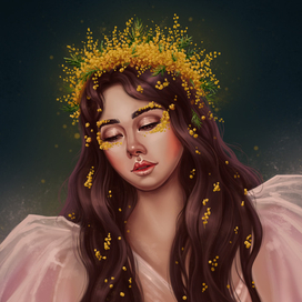 Нежный  весенний образ