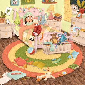 Иллюстрации к книге "Фирдаус и Друзья" 