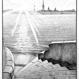 Санкт-Петербург на закате