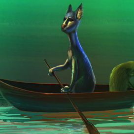 животные на воде