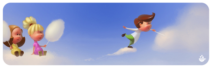 воздушная сахарная вата