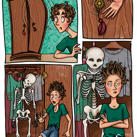 Я и Скелет а моем шкафу