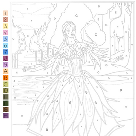 Картина по номерам