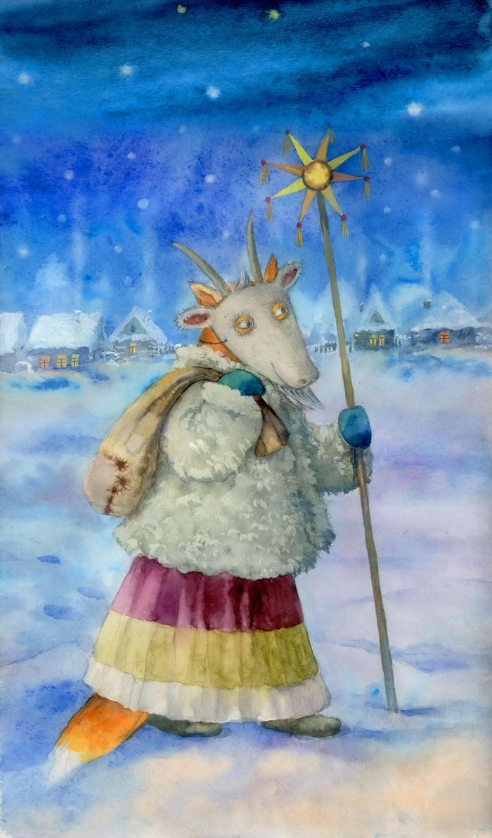 М.Чарняўскі Ліса-калядоўшчыца