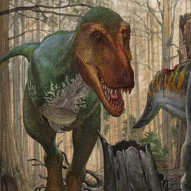 Edmontosaurus vs T-rex