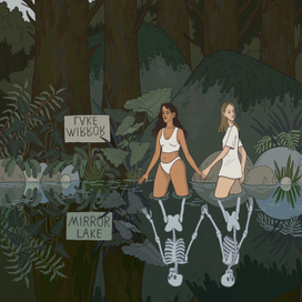 девушки скелеты