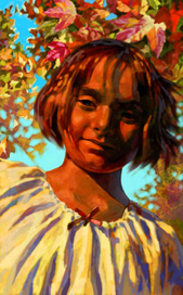 портрет племянницы