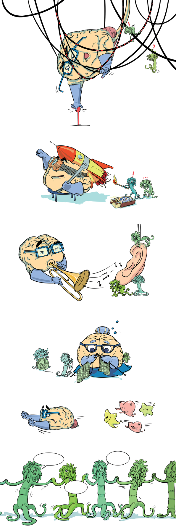 комикс "мозг, который нужен всем"