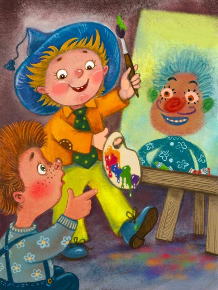 Незнайка-художник