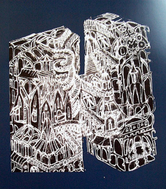 Календарь на тему "Город" Фрагмет